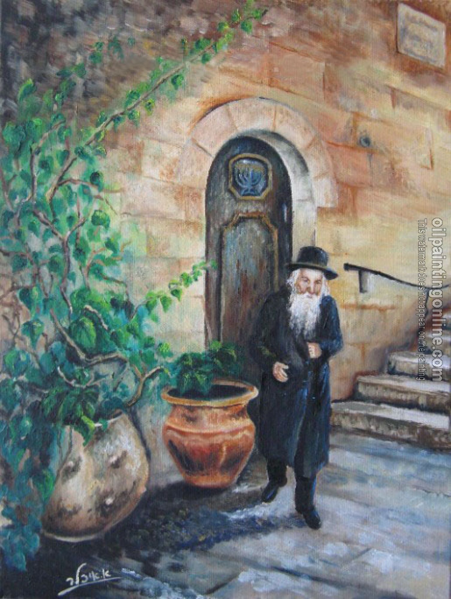 Oil Painting Reproduction - Jewish art